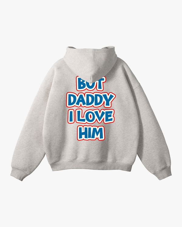 Hoodie Daddy Gris